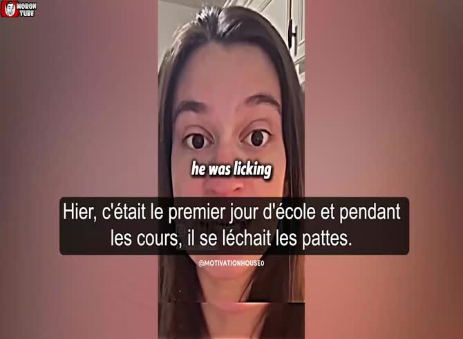 Video :She complains that the school doesn't take her son's cat identification seriously